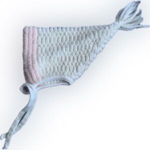 baby girl Winter white Hat | One Size, little Girl Vintage 👶🏼